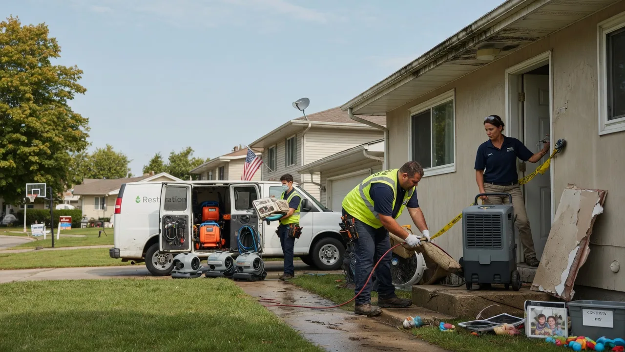Water Damage Restoration in Eureka, IL near me